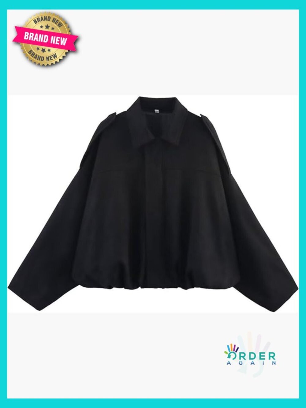 Faux Suede Bomber Jacket Oversized Long Sleeve Lapel Pilot Coat Trendy